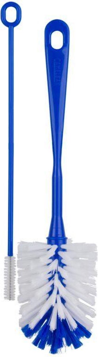 Camelbak flaskebørstesæt - drikkeflaskerensebørste - blå