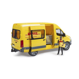Bruder MB Sprinter DHL med førermodelkøretøj (02671)