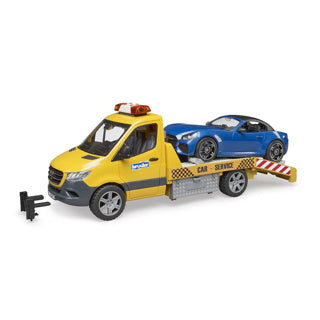 Bruder Mercedes Benz Sprinter biltransport og roadster modelkøretøj (02675)