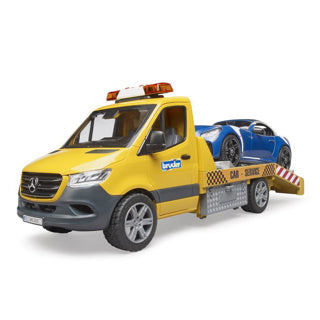Bruder Mercedes Benz Sprinter biltransport og roadster modelkøretøj (02675)
