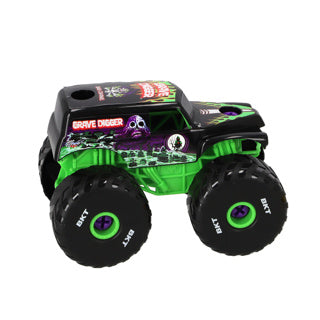 Hot wheels monster jam mechanix 1:18 build 'n re-build grave graver