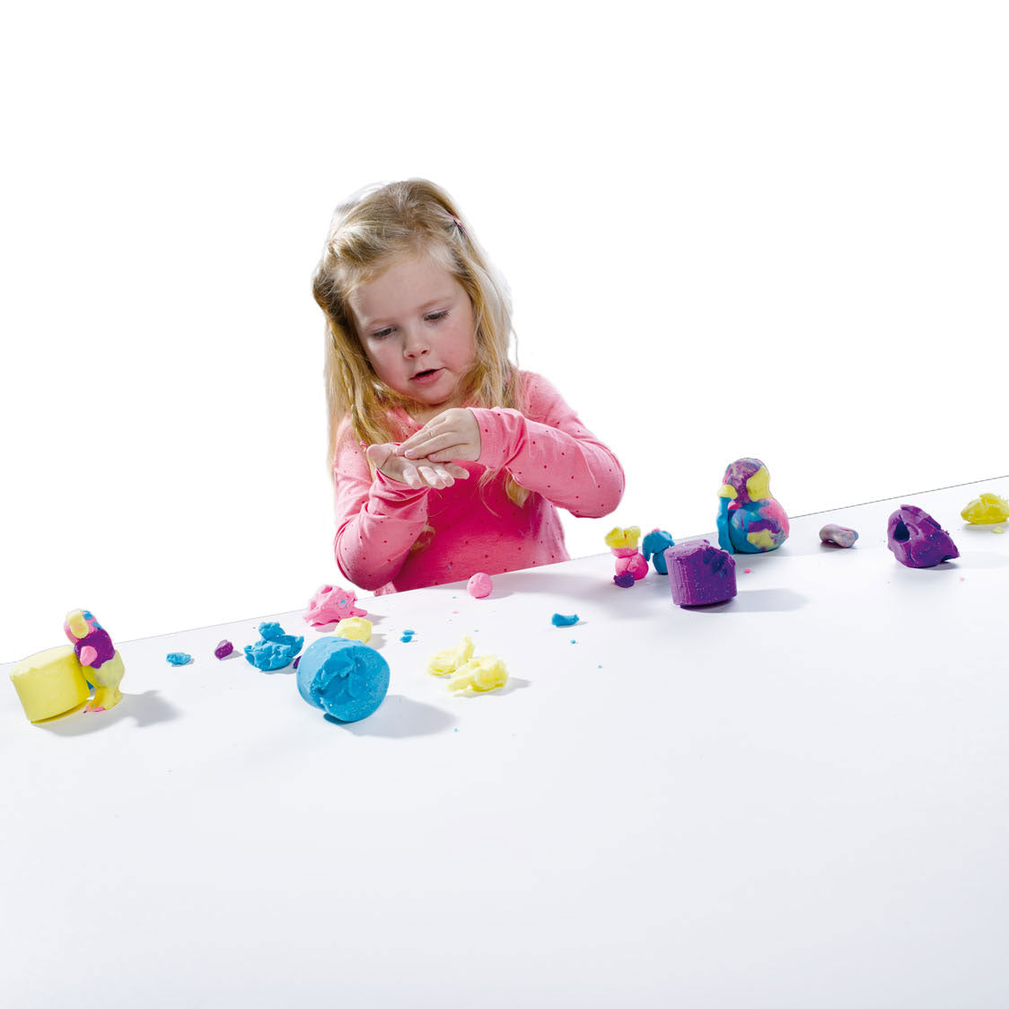 Ses creative ses glitter ler - 4 lerpotter