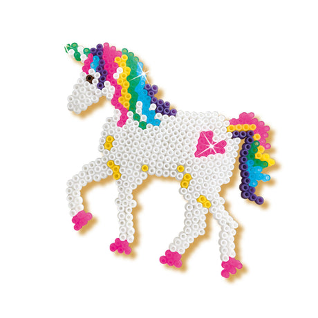 Ses creative - beedz - enhjørninger og prinsesser - 2100 strygeperler med bundplader og strygeplader - fra 5 år