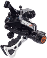 Boksekomponenter Achter Derailleur ned-bakke 7-trins en med kort bur sort