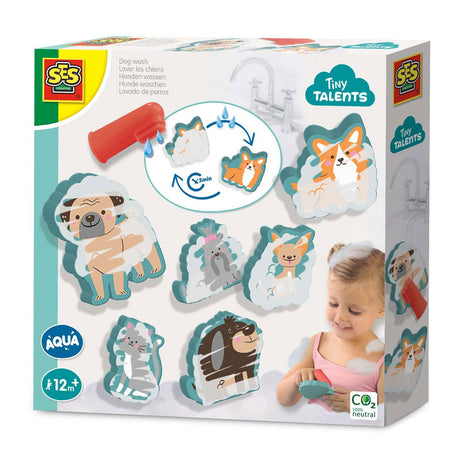 Ses creative ses tiny talents aqua hundevask