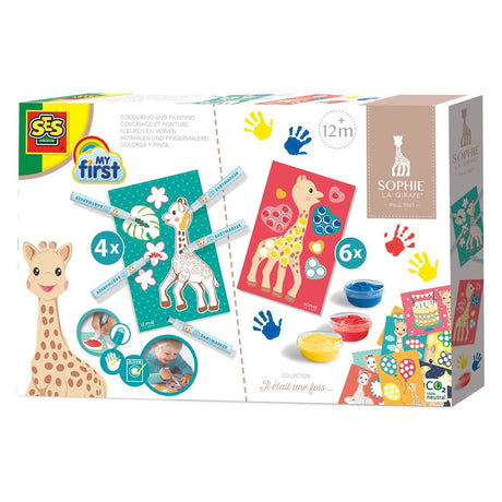 Ses creative ses my first - sophie la girafe - farver en verven