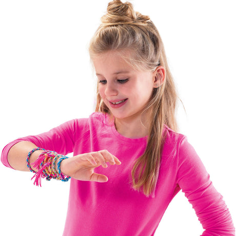 Ses creative - hobby pink - bff venskabsarmbånd - at lave piger - lave armbånd - 4 farver - fra 5 år