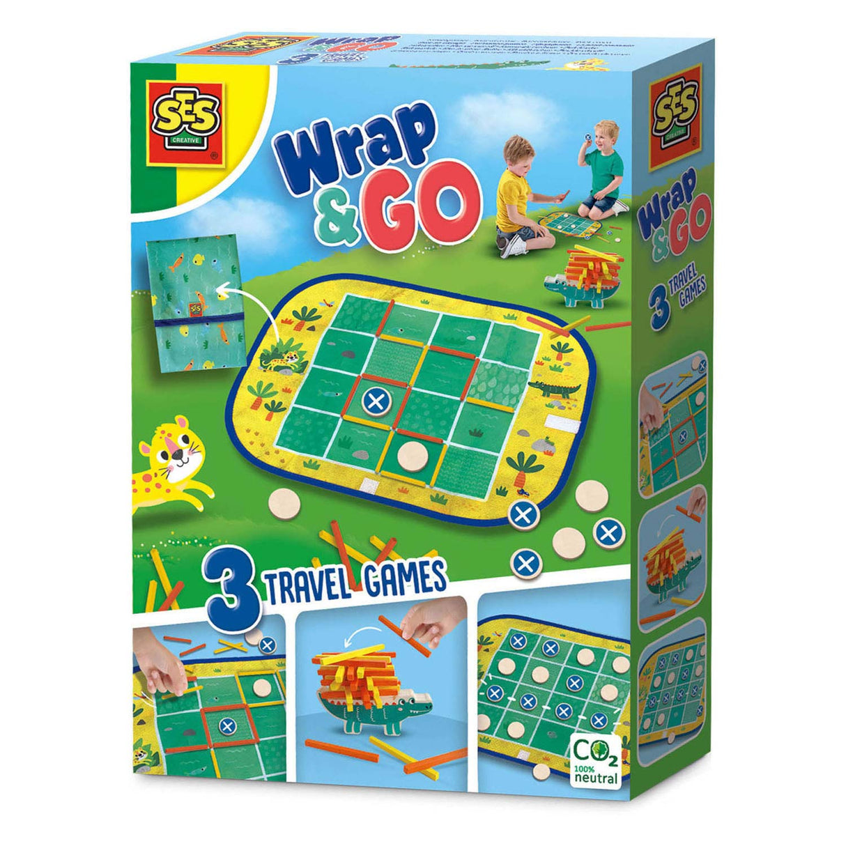 Ses wrap and go rejse spil, 3i1