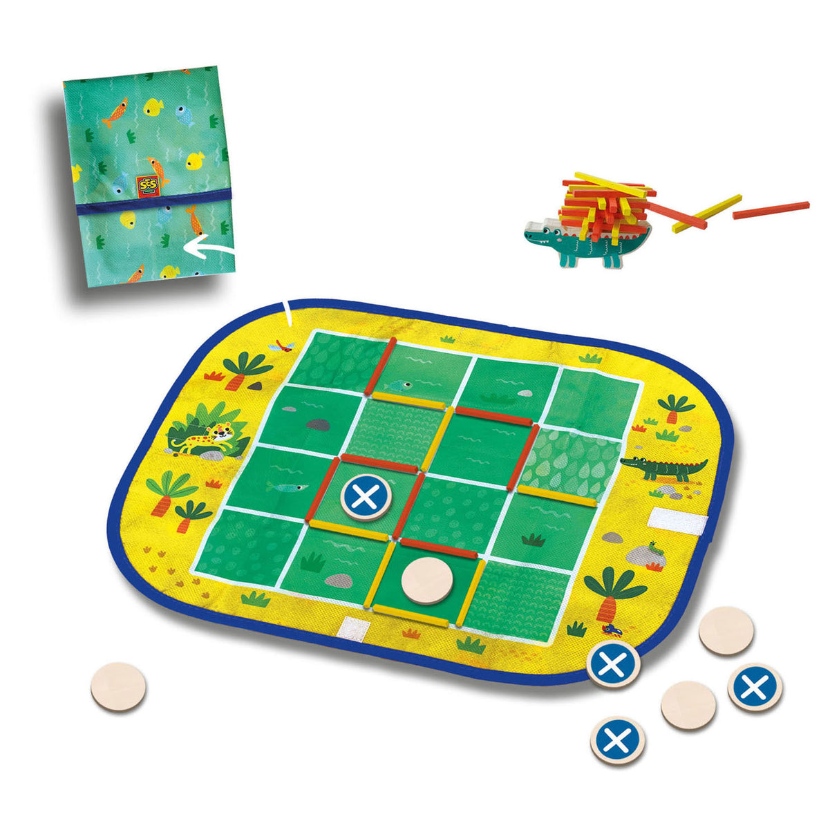 Ses wrap and go rejse spil, 3i1