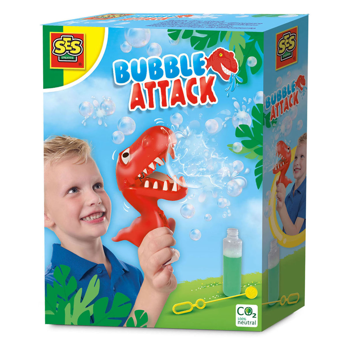Ses boble happer dino boble blære