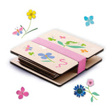 Ses kreativ - udforsk - blomsterpresse - klar på 20 sek. - tørrede blomster uden ventetid - kan bruges i mikroovn - træ blomsterpresse - tørre blomster