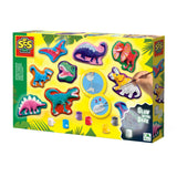 Ses støbning og maleri - dino fantasy
