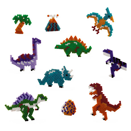 Ses kreative ses jern på perler - dino verden