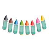 Ses creative ses tiny talents badekridt - 8 farver