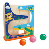 Ses creative ses tiny talents wooden ball track krokodille