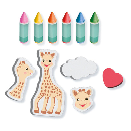 Ses creative ses sophie la girafe badekridt med former