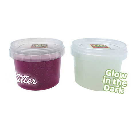 Ses creative ses slime - glød i mørket 2x120gr