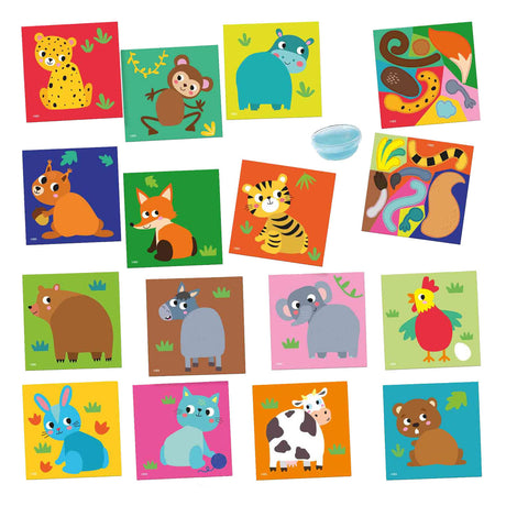 Ses creative ses my first - sticking animal tails