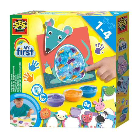 Ses creative ses my first - fingermaling dyr