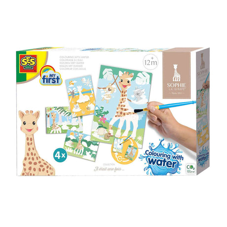 Ses creative ses min første sophie la girafe - farvning med vand