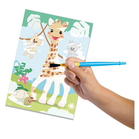 Ses creative ses min første sophie la girafe - farvning med vand