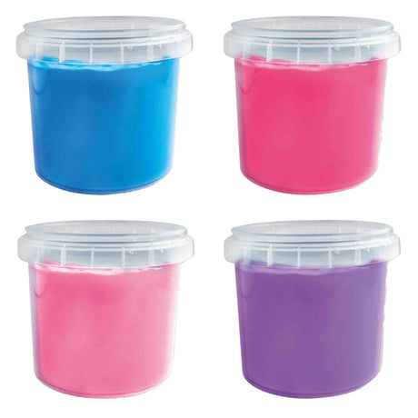 Ses creative ses fingermaling trendy farver, 4x110ml
