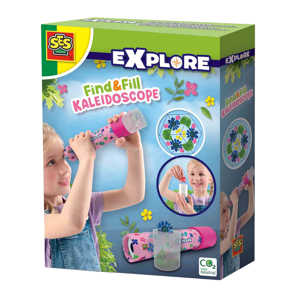 SES Find og fill kalejdoskop
