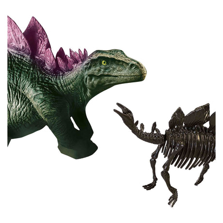 Ses kreative ses udforske dino og skelet grave op 2i1 - stegosaurus