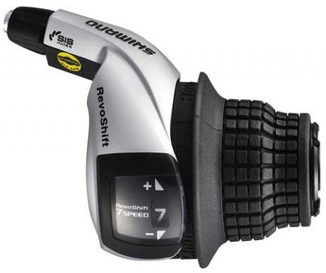Shimano Revoshifter Tourney 7 Speed ​​2050mm sølv