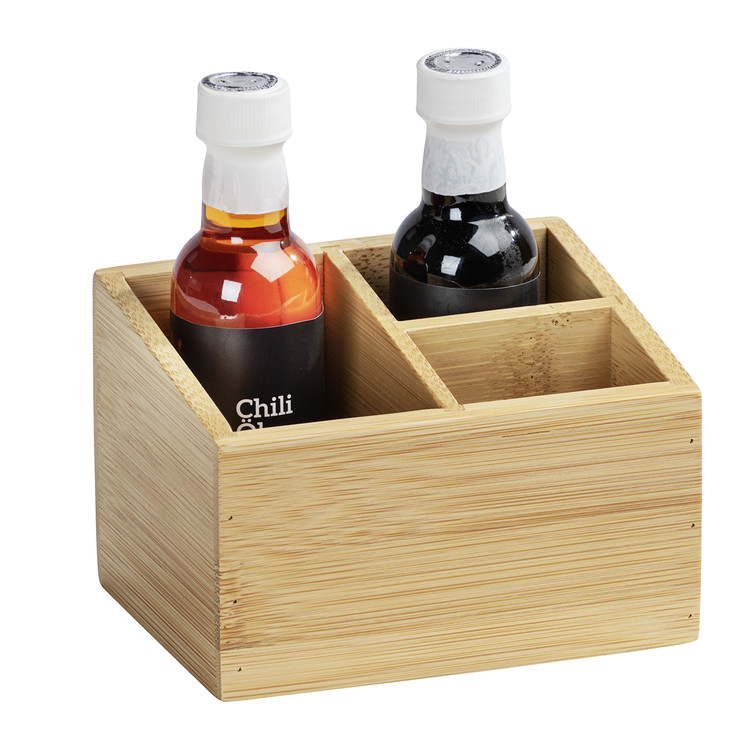 Wenko 1069598 - univ.org. terra 3-rums bambus | 1 stk