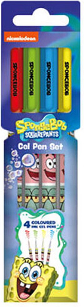 Umærkede sans marque svampebob firkantbukser - gel pen sæt