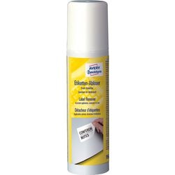 Etiketfjerner avery hvid, gul 150 ml