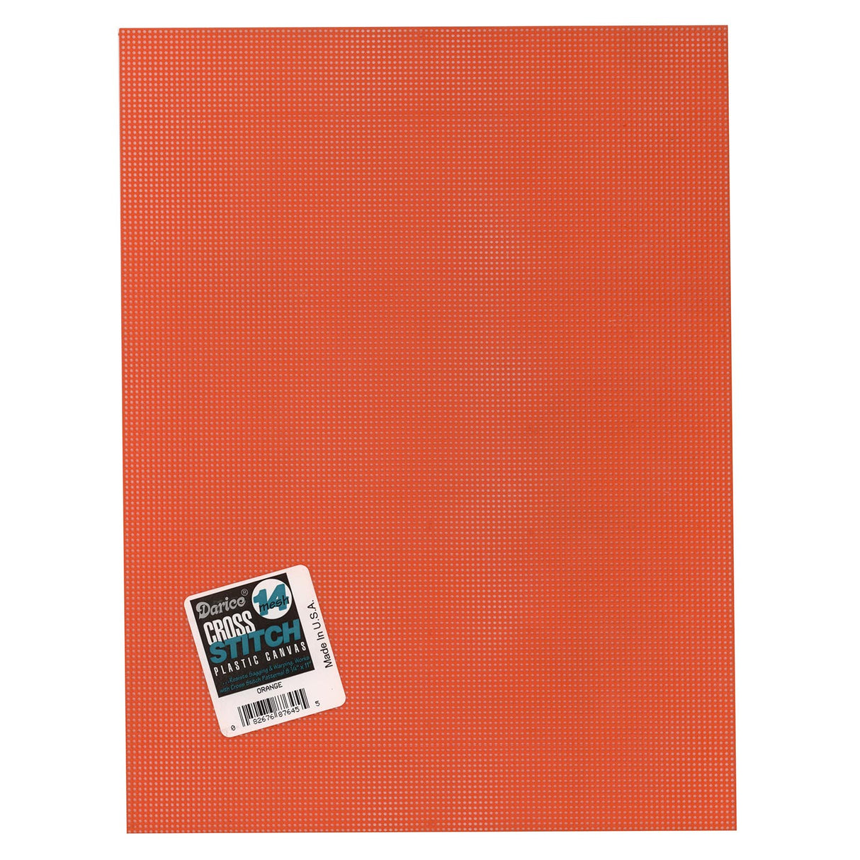 Darice • plastrist 21x27,5cm orange mesh:14