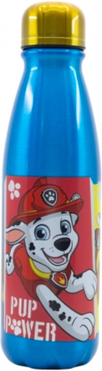 Stor paw patrol aluminium drikkekop - 600 ml