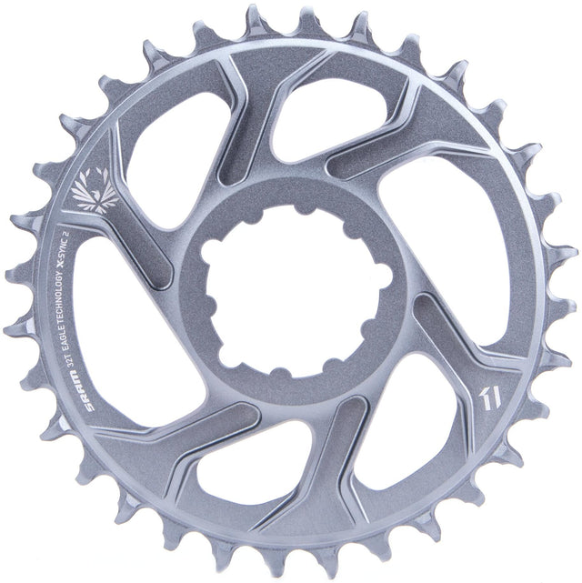 Sram kædering x-sync 2 kædering x-sync 2 32t polar grå