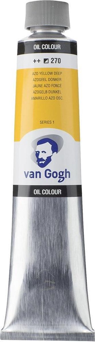 Van gogh olieverf tube 200 ml azogeel donker 270