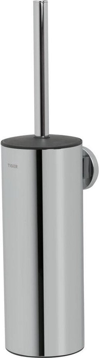 Tiger middag - toiletbørste med holder - hængende - krom