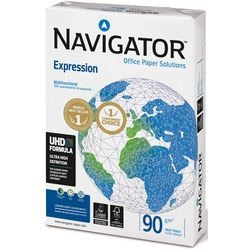 Kopipapir navigator expression a4 90 g m² mat hvid 500 ark