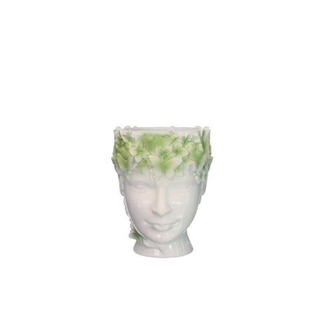 Idéer 4 årstider urtepotte dame natur 14x12xh14,5cm grøn