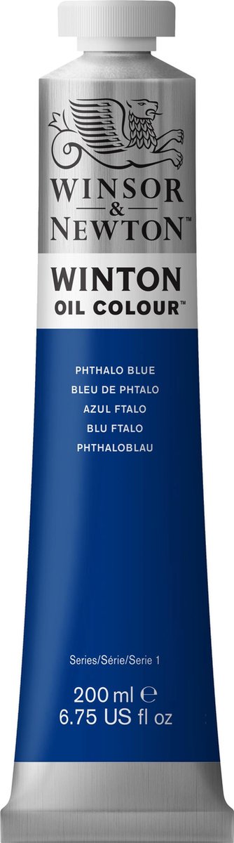 Winsor Newton Winton Oliefarver 200ml Phthalo Blå