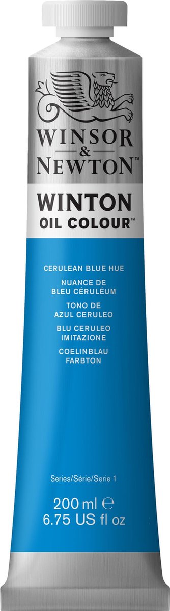 Winsor Newton Winton Oliefarver 200ml Cerulean Blue Hue