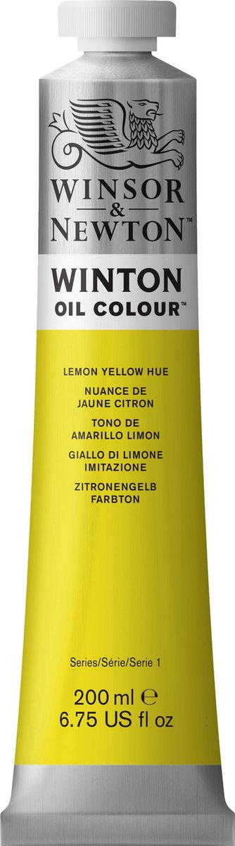 Winsor Newton Winton oliefarver 200 ml citrongul nuance