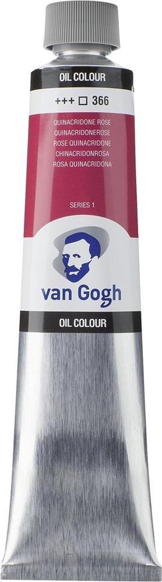 Van gogh olieverf tube 200 ml quinacridoneroze (primair) 366