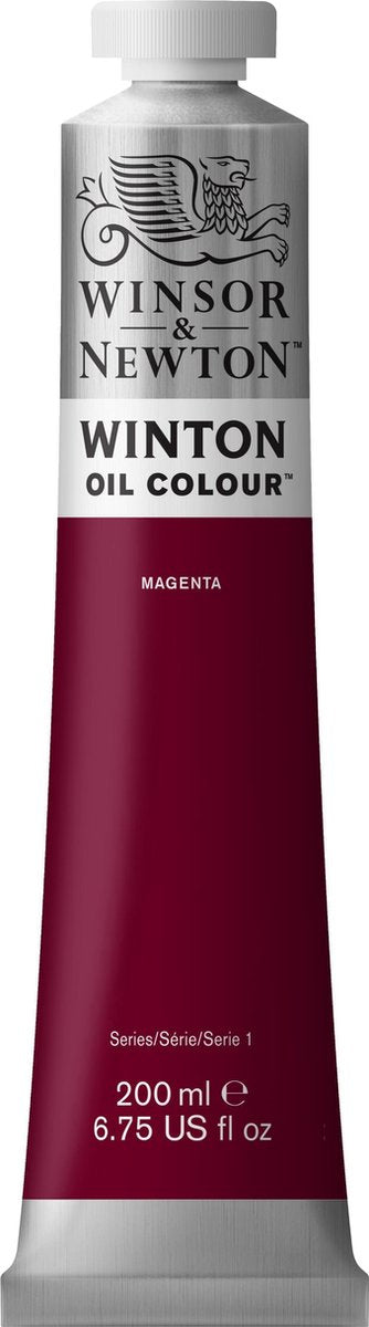 Winsor newton winton oliefarver 200ml magenta