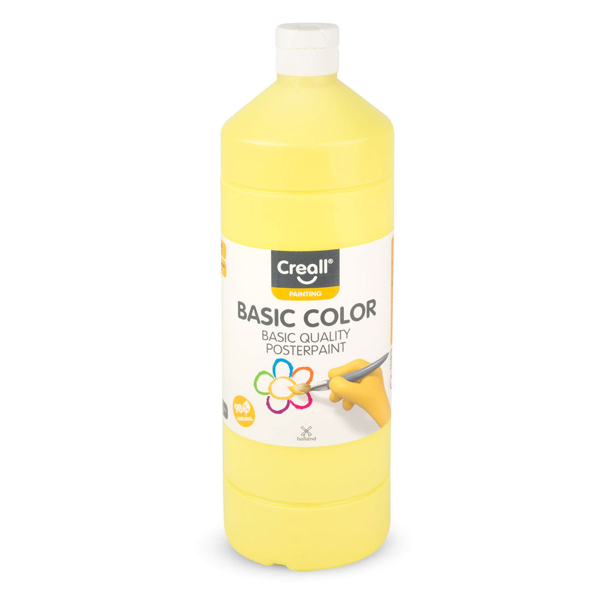 Creall skolemaling lys gul, 1 liter