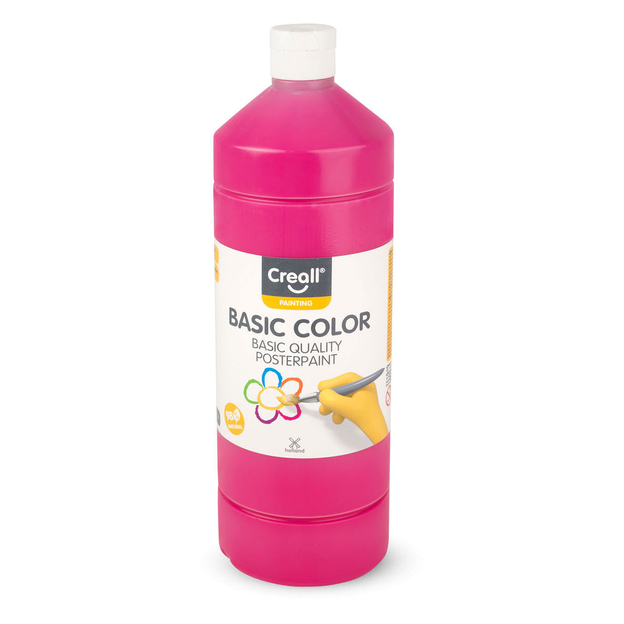 Creall gouache maling cyclamen 1 liter - skolemaling til børn og voksne.