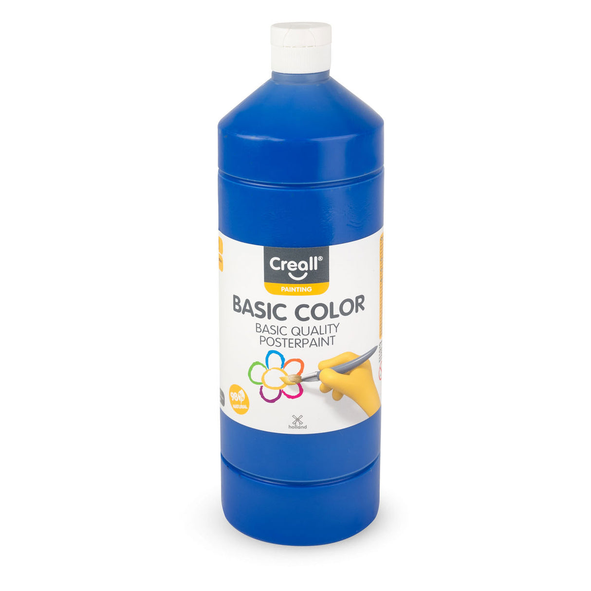 Creall skolemaling kongeblå, 1 liter