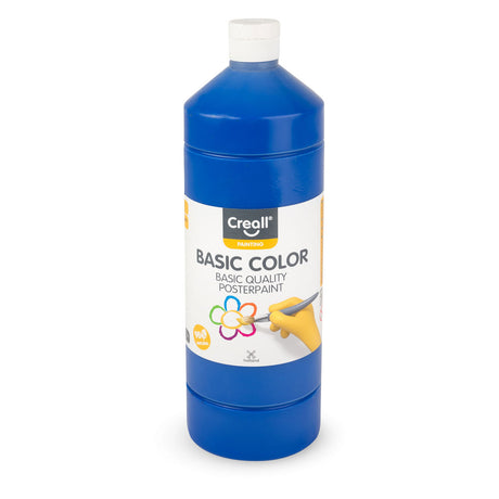 Creall skolemaling kongeblå, 1 liter