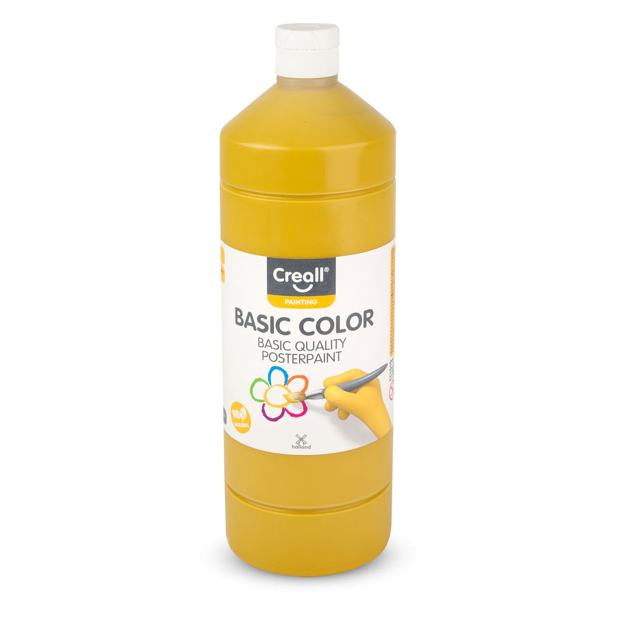 Creall skolemaling okker, 1 liter