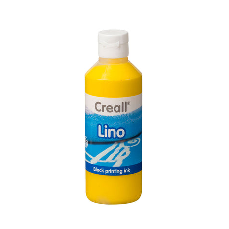 Creall lino blok print maling gul, 250ml